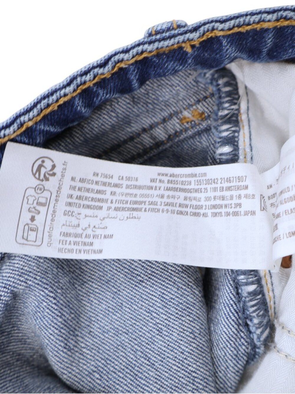 Abercrombie Curve Love '90s Relaxed High Rise Jeans 26 Long Medium Wash - Picture 7 of 8